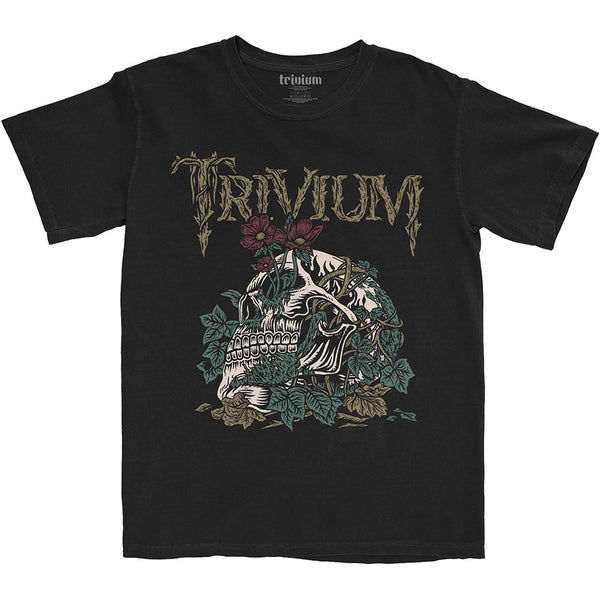 Trivium | Official Band T-Shirt | Skelly Flower