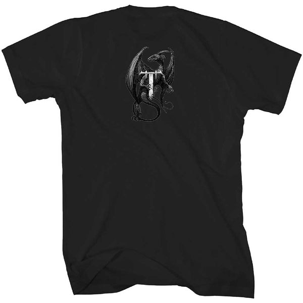 Trivium | Official Band T-Shirt | Perched Dragon (Back Print)