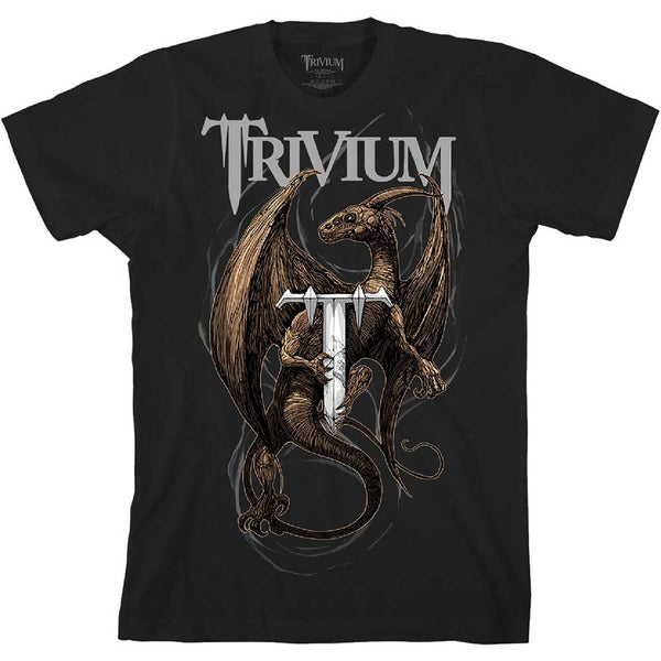 Trivium | Official Band T-Shirt | Perched Dragon (Back Print)