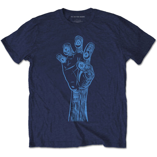 TV On The Radio | Official Band T-Shirt | Brushstroke Hand (Back Print)