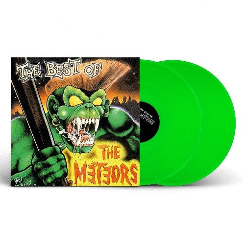 The Meteors - Best Of The Meteors (Green Vinyl Double LP)