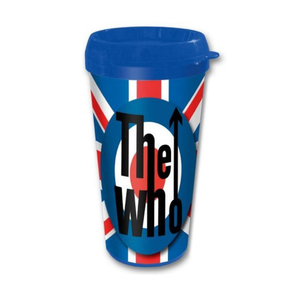 The Who Gift Set with Travel Mug, 2 x Fridge Magnets, 5 x Button Badges, Keychain