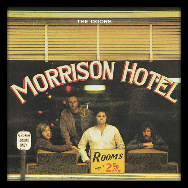 The Doors Morrison Hotel: 30.5 x 30.5cm Framed Print