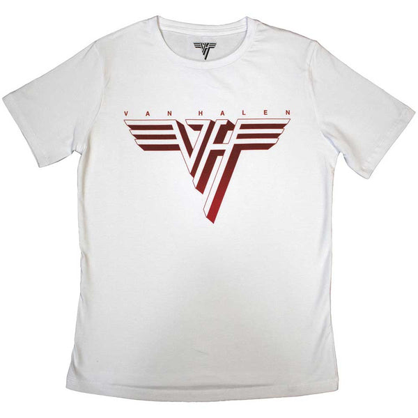 Van Halen | Official Ladies T-Shirt | Classic Red Logo