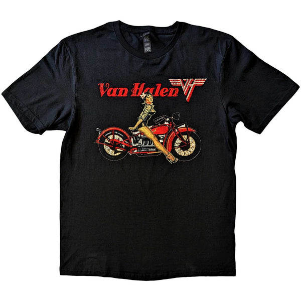 Van Halen | Official Band T-Shirt | Pin-up Motorcycle