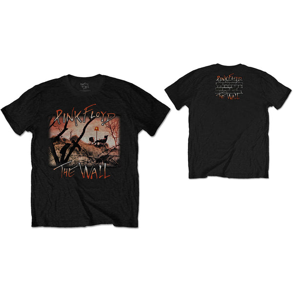 Pink Floyd | Official Band T-Shirt | The Wall Meadow with Back Print