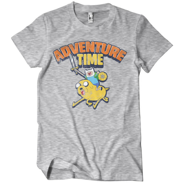 Adventure Time | Official Band T-Shirt | Classic (grey)