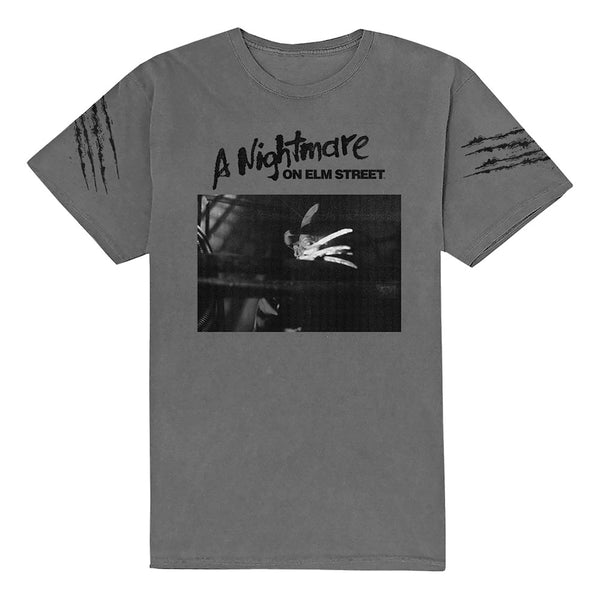 Warner Bros | Official Band T-Shirt | Nightmare on Elm Street Sleeve Scratch