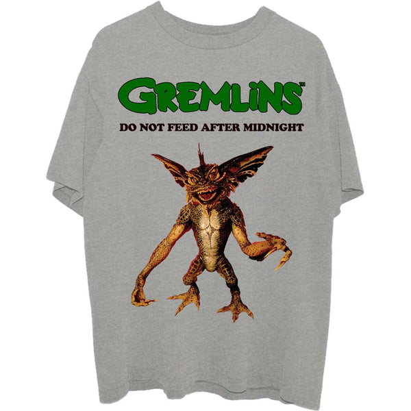 Warner Bros | Official Band T-Shirt | Gremlins Stripe Do Not Feed