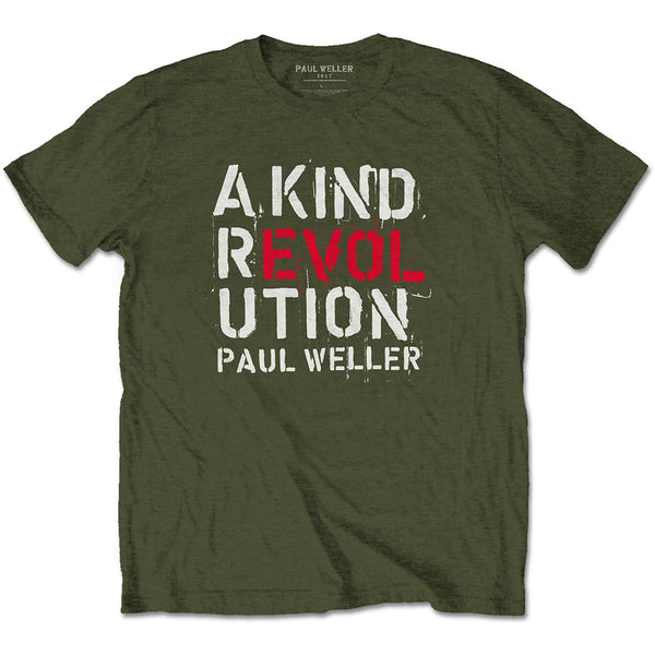 Paul Weller | Official Band T-Shirt | A Kind Revolution
