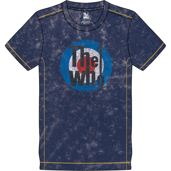 The Who Unisex T-Shirt (Snow Wash): Target Logo