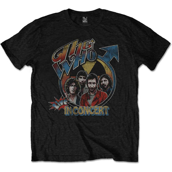 The Who | Official Band T-Shirt | Live in Concert