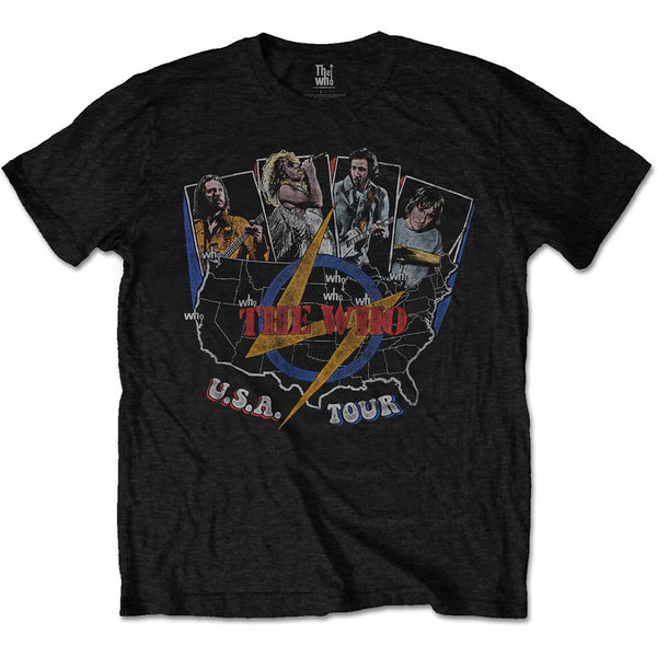 The Who | Official Band T-Shirt | USA Tour Vintage