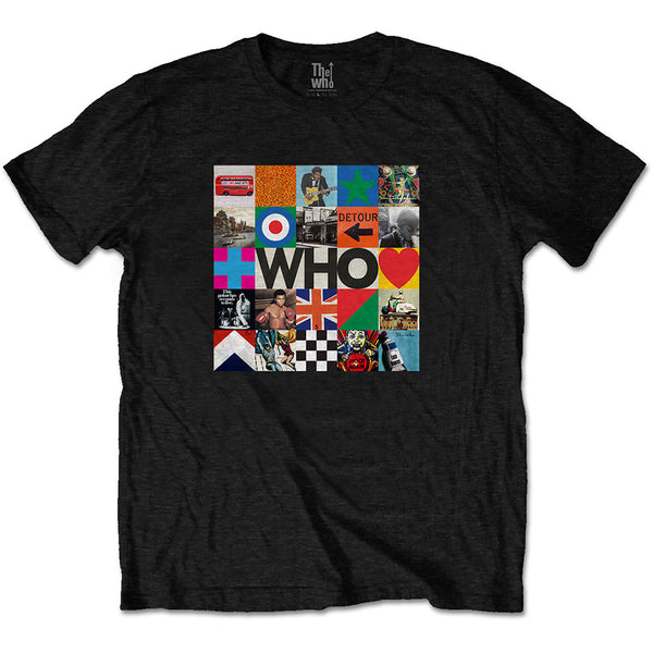 The Who | Official Band T-Shirt | 5x5 Blocks