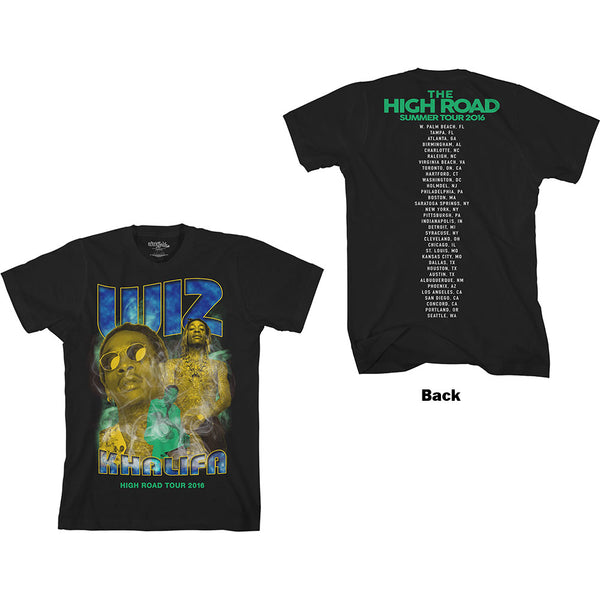 Wiz Khalifa | Official Band T-Shirt | 90's (Back Print)