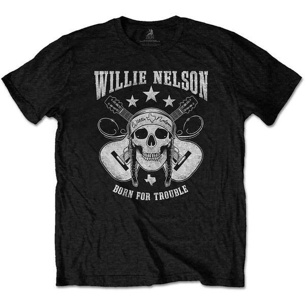Willie Nelson | Official Band T-Shirt | Skull