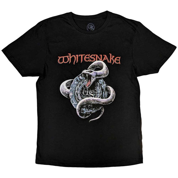 Whitesnake | Official Band T-Shirt | Silver Snake