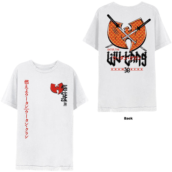 Wu-Tang Clan | Official Band T-Shirt | Swords (Back Print)