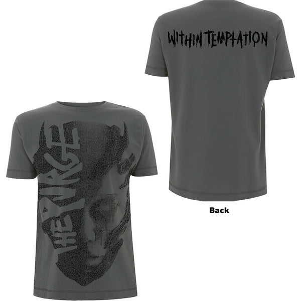 Within Temptation | Official Band T-Shirt | Purge Jumbo (Back Print)