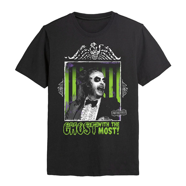 Beetlejuice Unisex T-shirt: Ghost With The Most