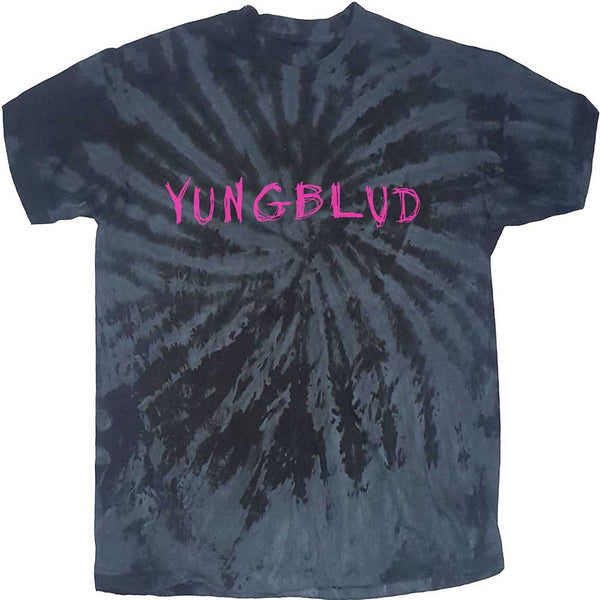 SALE | Yungblud | Official Band T-shirt | Scratch Logo (Dip-Dye)