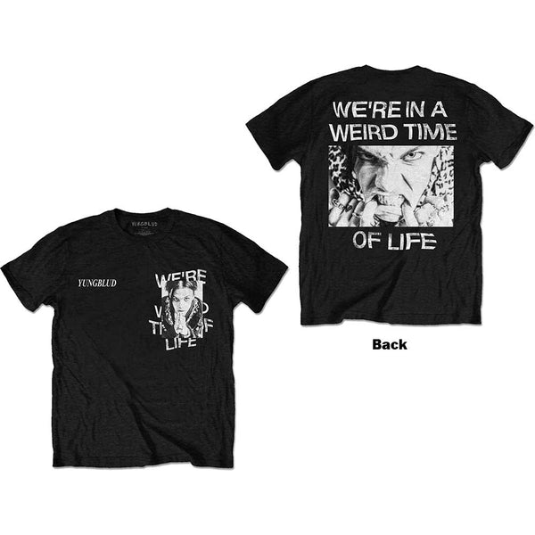 Yungblud Unisex T-Shirt: Weird Time Of Life (Back Print)