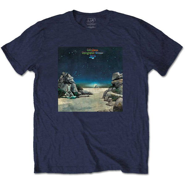Yes | Official Band T-Shirt | Topographic Oceans