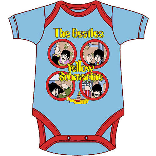 The Beatles Kids Baby Grow: Yellow Submarine Portholes