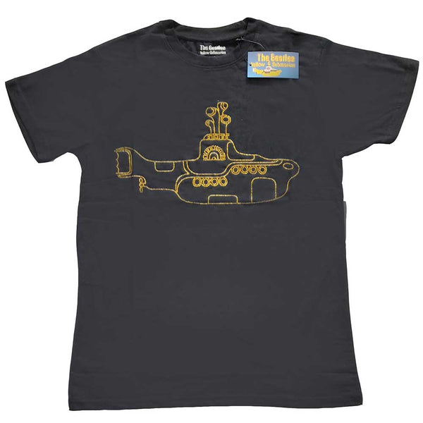 The Beatles Unisex T-Shirt: Yellow Submarine (Diamante)