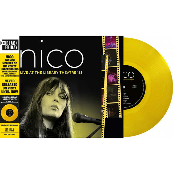 Nico - Library Theatre '83 (Crystal Clear Yellow Vinyl)