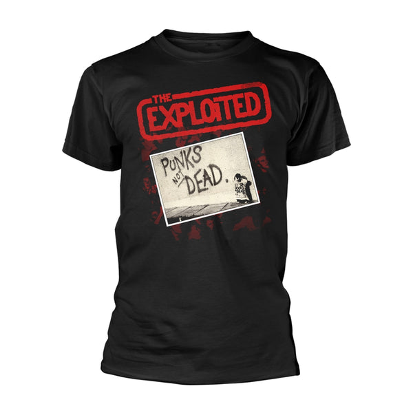 The Exploited Unisex T-shirt: Punks Not Dead (Album)
