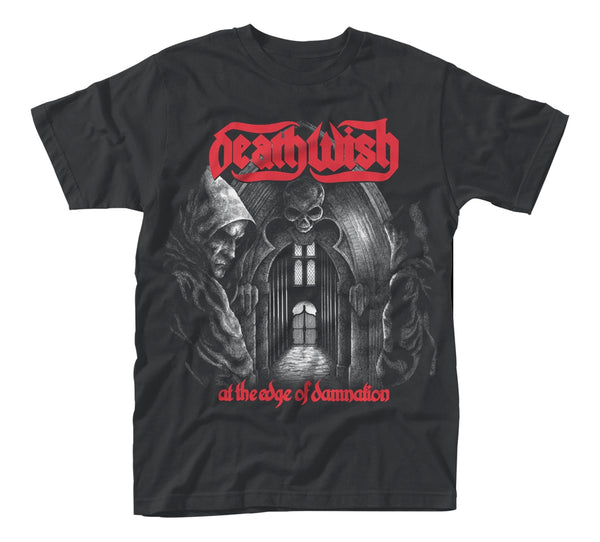 Deathwish Unisex T-shirt: At The Edge Of Damnation