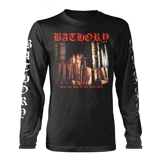 Bathory Unisex Long Sleeved T-shirt: Under The Sign (back print)