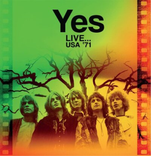 Yes - Live...Usa '71  (Orange Vinyl LP)