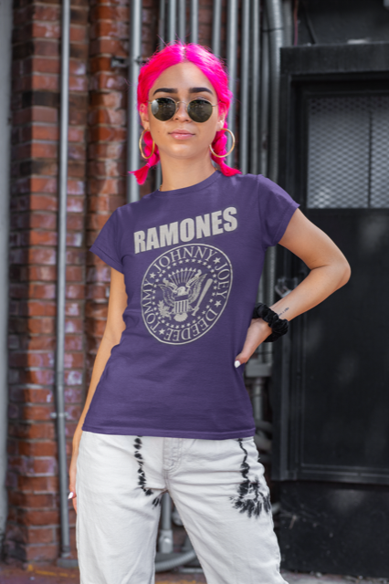 Ramones Ladies T-Shirt: Presidential Seal
